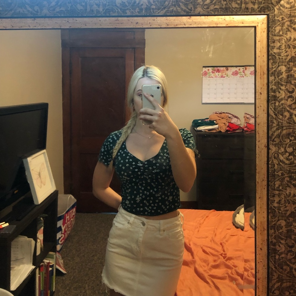 shein crop top 🤍